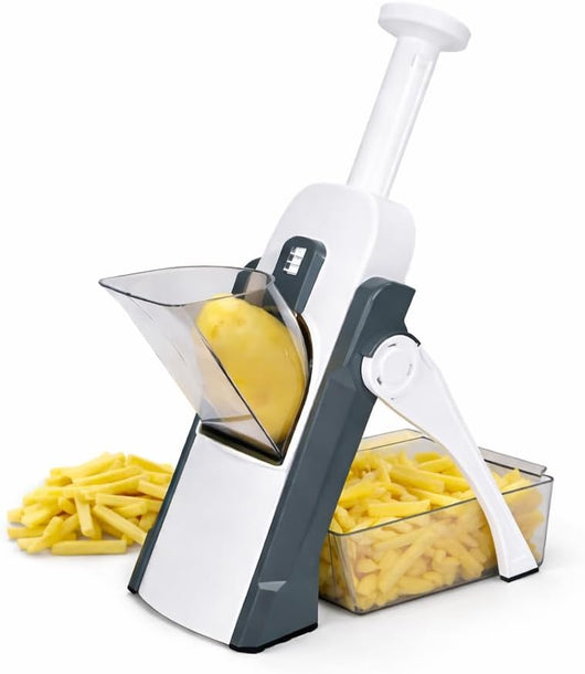 Mandolina per Verdure Multifunzionale, Mandolina Affettatrice di Verdure con Spessore Regolabile, Chopper per Patate e Cipolla, Kitchen Chopping Artifact Cutter Professionale.