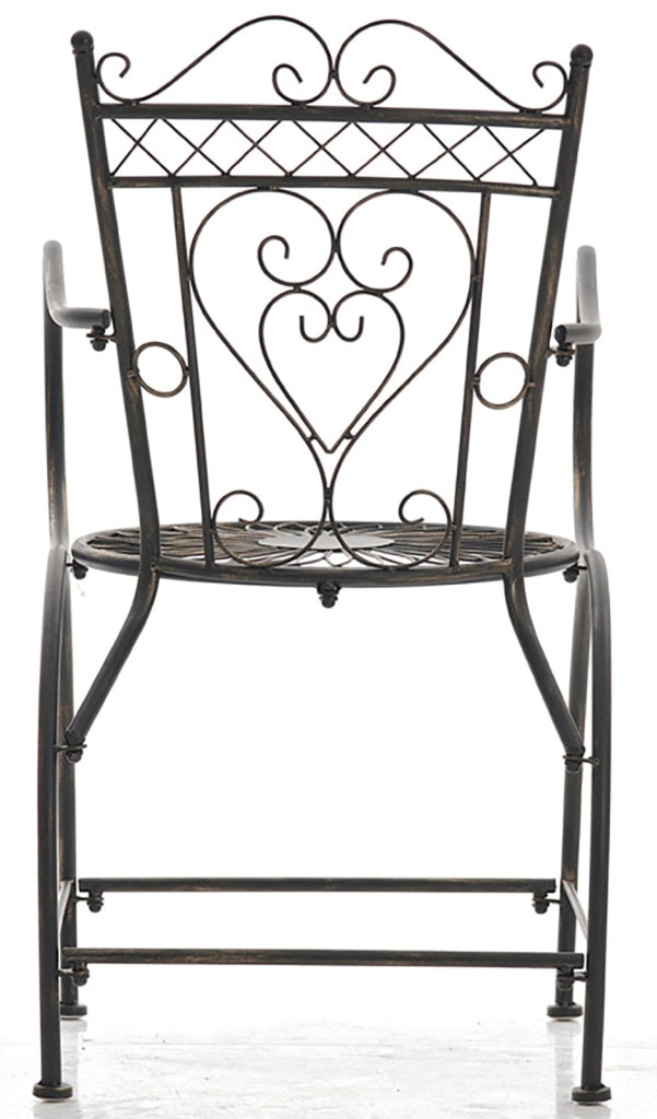 Set di 2 sedie Sheela bronzo