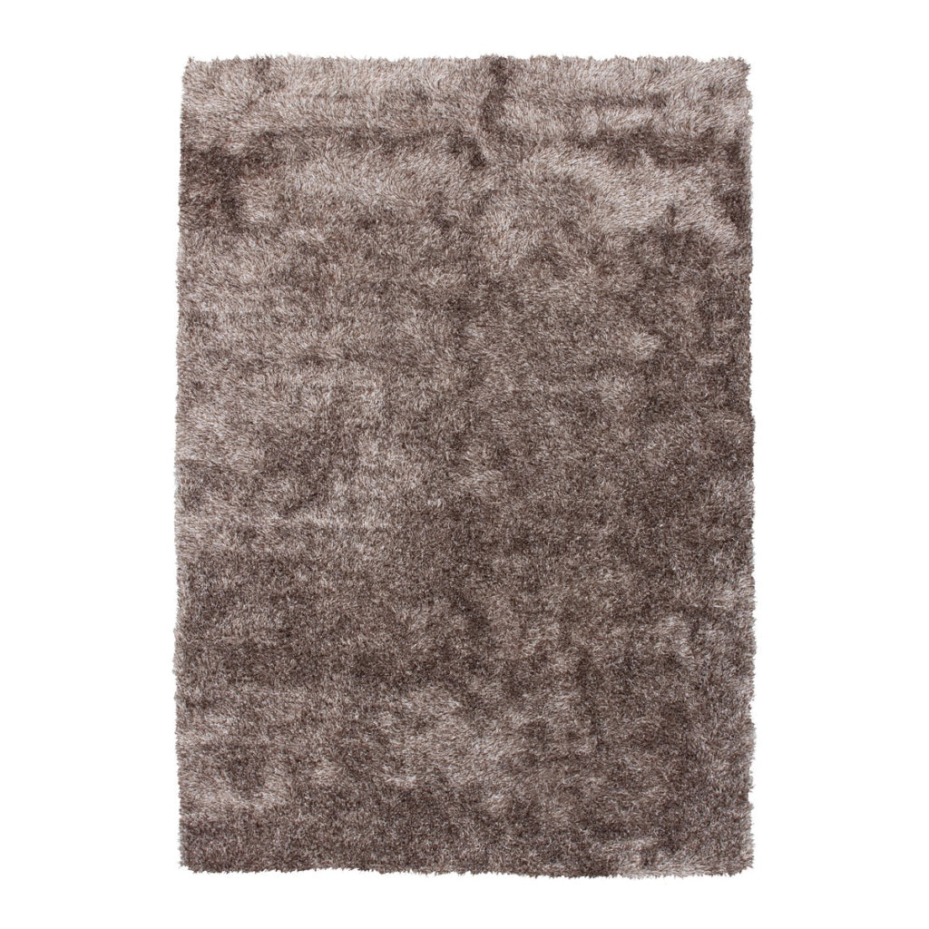 Tappeto Shaggy Crystal 350 Taupe a Pelo Alto