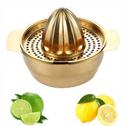 Citruspers manuale - 400 ml acciaio inossidabile persa manuale per agrumi - Persa manuale per agrumi - Persa rotante - Adatta per il prensaggio di agrumi, arance e frutta a citronella - 17 x 10 x 11,5 cm