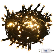 Set Natale con 120 Palline Punta e 300 Luci LED-Decorazioni natalizie Oro e Bronzo