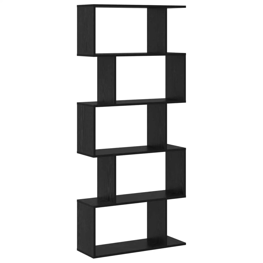 Armadio per Libri Rovere Nero 70 x 24 x 161 cm 879669