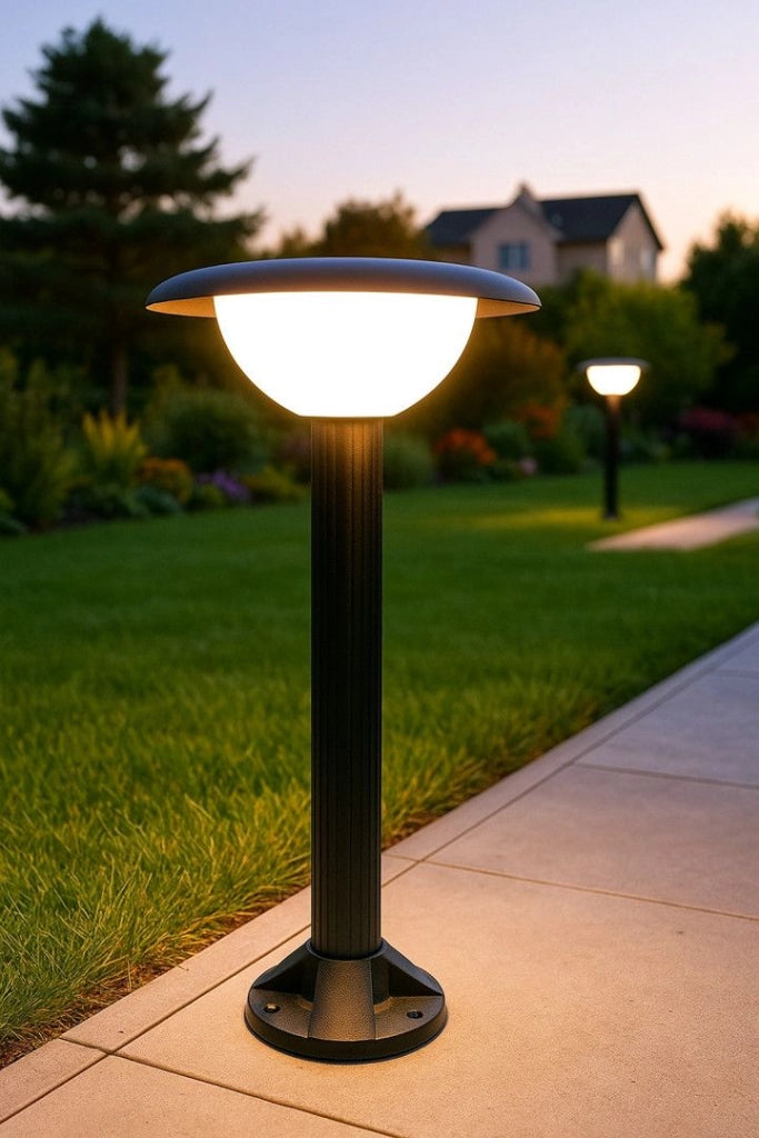 Palo da giardino FEBE 1xE27 nero IP65 63 cm SU-MA