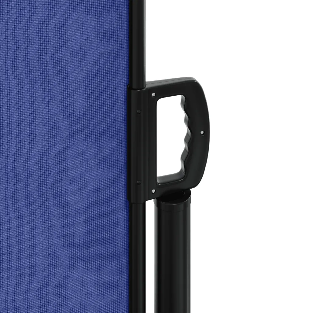 Tenda da Sole | Tenda parasole Laterale Retrattile Blu 220x1000 cm