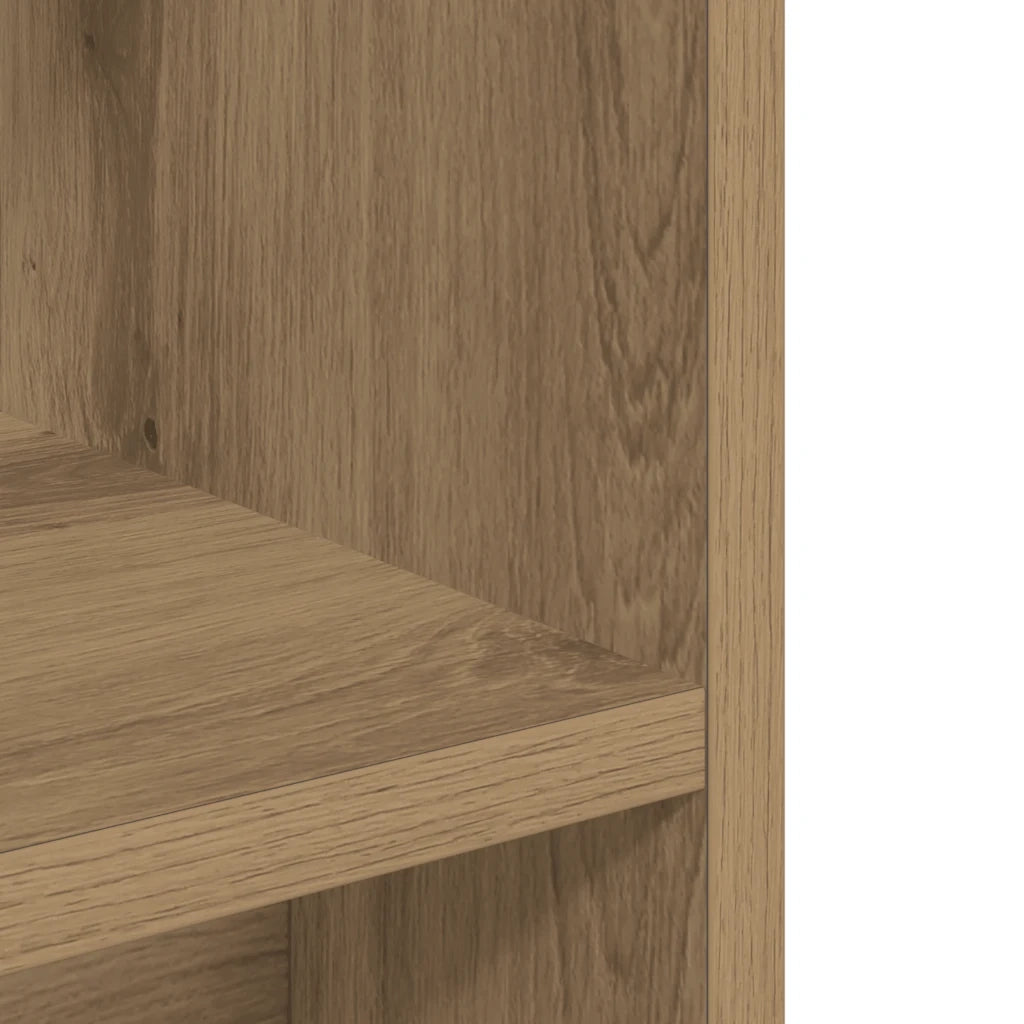 vidaXL Supporto Acquario Rovere Artigianale 36x75x72,5cm Truciolato