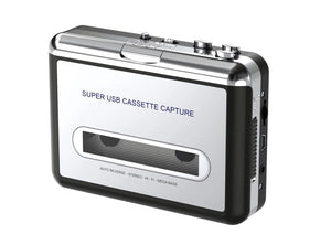 Lettore Audiocassette Portatile Walkman USB Convertitore Tape to CD MP3 con Cuffie Plug And Play