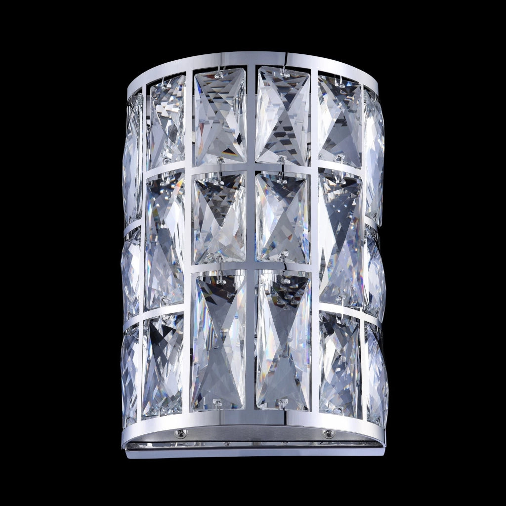 Lampada da parete Modern in Metallo Gelid Cromo
