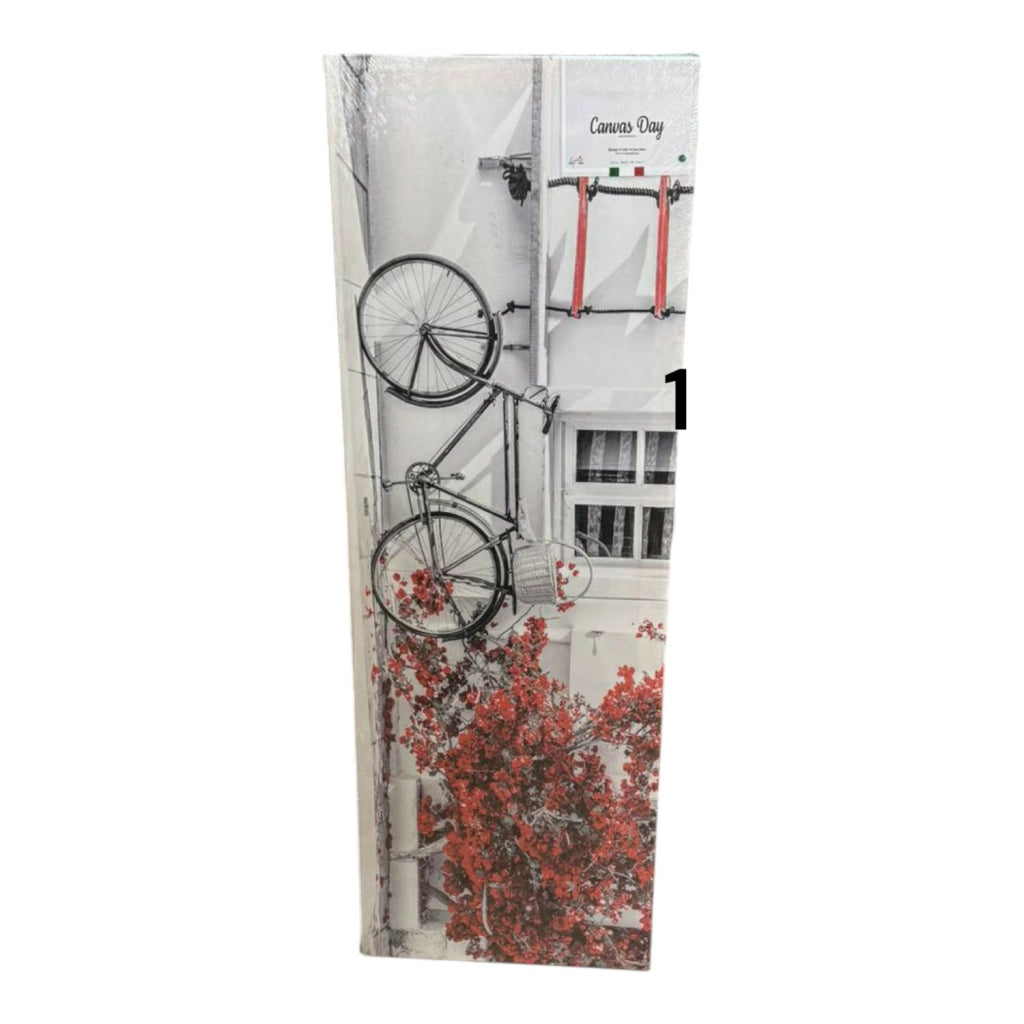 QUADRO LUPIA 38x110 CON STAMPA SU TELI ASSORTITI