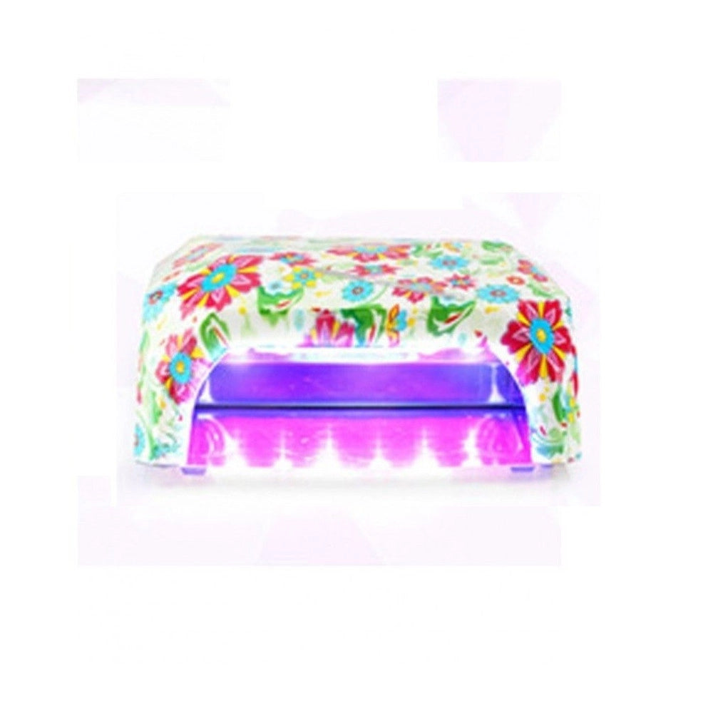 Trade Shop - Lampada Uv Led + Ccfl Ricostruzione Unghie Nail Art Con Timer 18w Diamante Fiori -