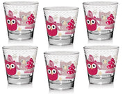 Set 6 Bicchieri da Tavola Acqua Vino Natale Christmas 250 cc