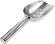 Spazzola per ghiaccio in acciaio inossidabile con fori di scarico per caffè in scatola e frutta essiccata