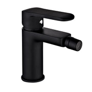 Miscelatore rubinetto puma per bidet in ottone colore nero opaco con piletta *** confezione 1