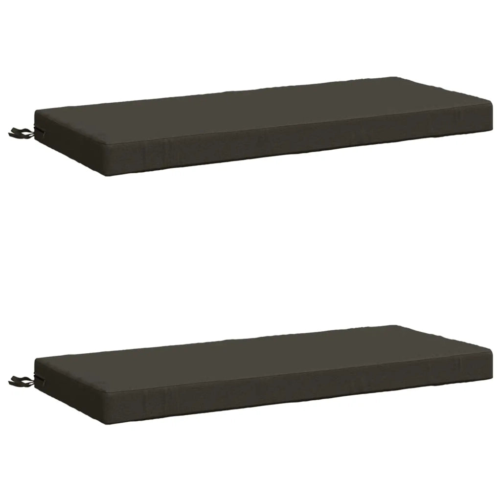 Cuscini per Panchina a 2 Pezzi SOEST 2 pz 100% Poliestere 950201