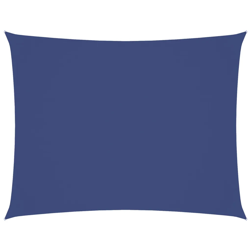 Vela Ombreggiante-Parasole a vela Tessuto Oxford Rettangolare 5x7 m Blu