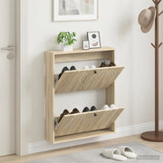 Mobiletto per Scarpe da Muro ALKMAAR 71 x 17 x 86 cm 896197
