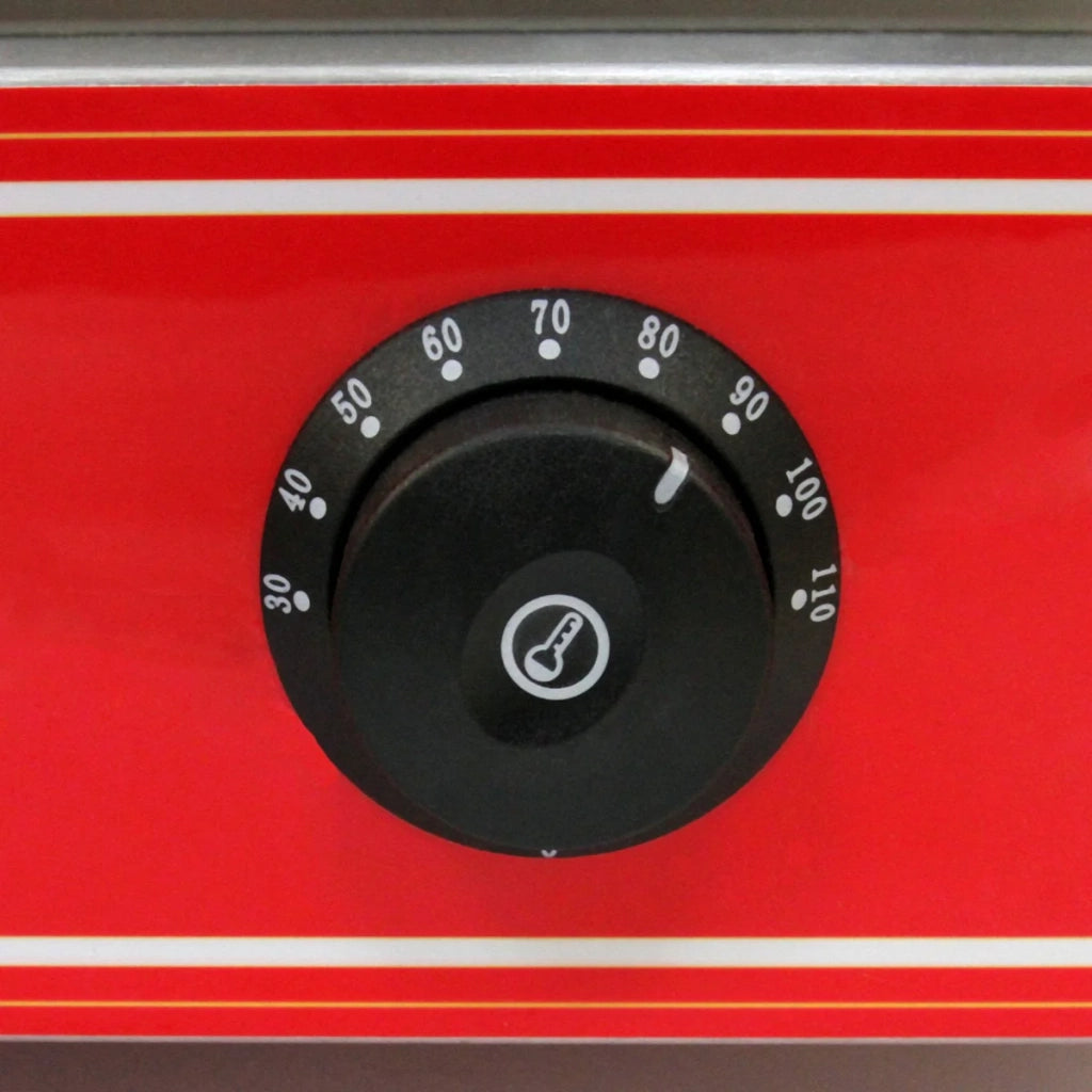 Macchina Per Hot Dog A Vapore In Acciao Inox Vetro Temperato 7 8 L 2000W