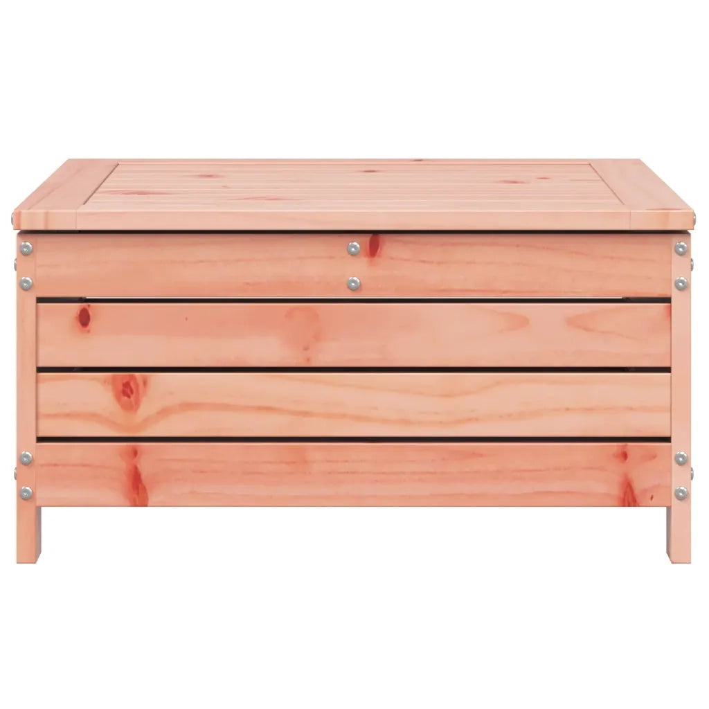 Poggiapiedi da Giardino 62x63,5x32 cm Legno Massello di Douglas 844901