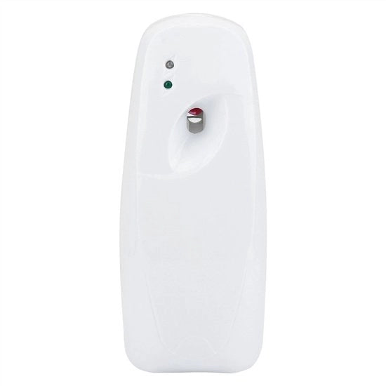 Dispensatore di Aria Automatico - Rinfrescante per Ambiente - Montaggio a Parete - Spray Regolabile - Ideale per Bagno/Doccia/Ufficio - Materiale ABS di Alta Qualità - Capacità 300 ml