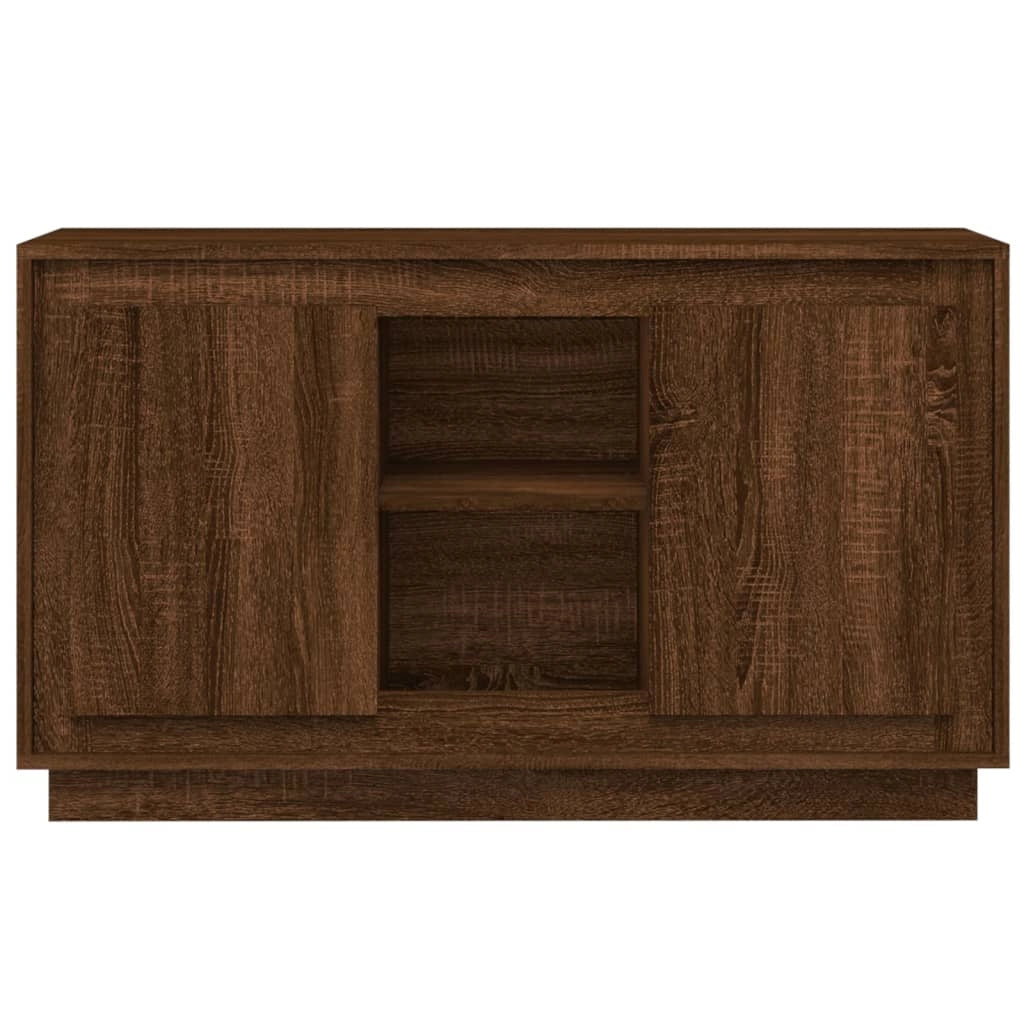 Credenza buffet cassettiera mobile contenitore organizer cucina soggiorno soggiorno 102 x 35 x 60 cm derivati ​​del legno marrone 02_0031165