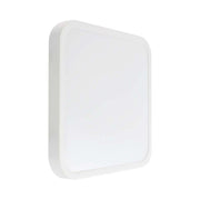 Plafoniera LED Quadrata 18W Cornice Bianco 6500K Esterno IP44