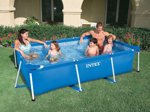Intex piscina rettangolare frame  cm. 300x200x75 h - Intex