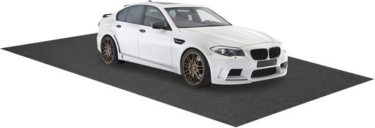 Tappetino per Garage 600 x 220 cm, Tappeto Assorbente Raccolta d’Olio Lavabile, Tappetino Antiscivolo Impermeabile Ritagliabile con Nastro Incluso, Grigio