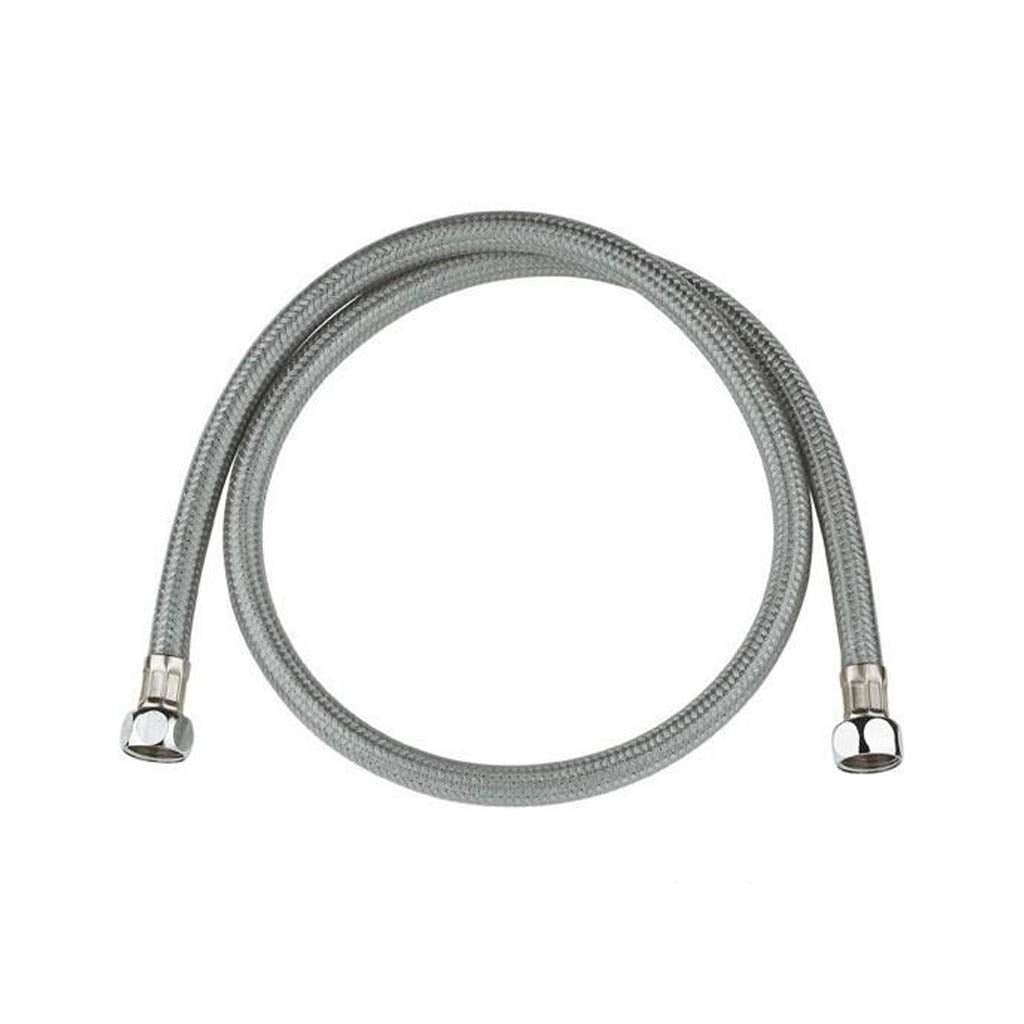 Flessibile acciaio inox 1/2 f girevole 100 cm per doccetta nera cucina