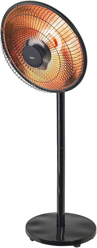 Bimar HR320 Stufa radiante a parabola Solemio, Lampada riscaldante, Stufa radiante infrarossi con Oscillazione automatica