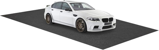 Tappetino per Garage 800 x 220 cm, Tappeto Assorbente Raccolta d’Olio Lavabile, Tappetino Antiscivolo Impermeabile Ritagliabile con Nastro Incluso, Grigio