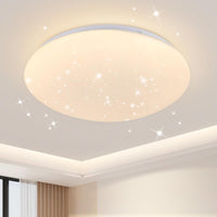 ZMH Lampada da soffitto LED design cielo stellato 12W 25 cm per camera letto
