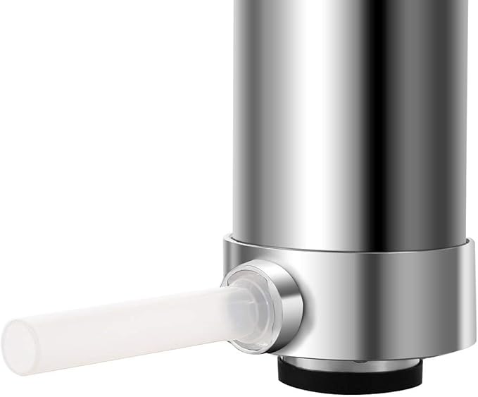 3 kg Insaccatrice per Salsicce, Macchina per la Produzione di Salsicce, Insaccatrice Manuale in Acciaio Inossidabile, Salsicce Siringa con 4 Tubi di Riempimento