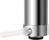 3 kg Insaccatrice per Salsicce, Macchina per la Produzione di Salsicce, Insaccatrice Manuale in Acciaio Inossidabile, Salsicce Siringa con 4 Tubi di Riempimento