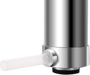 3 kg Insaccatrice per Salsicce, Macchina per la Produzione di Salsicce, Insaccatrice Manuale in Acciaio Inossidabile, Salsicce Siringa con 4 Tubi di Riempimento