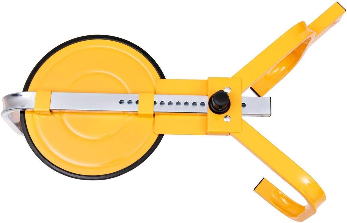 Blocco Ruota Auto Antifurto Bloccaggio per Pneumatico Ruote da 13-15 Pollici, con 2 Chiavi