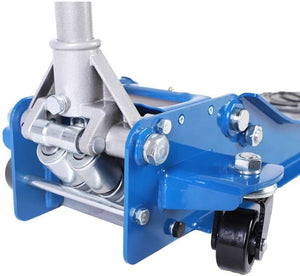 Cric Idraulico per Auto, Sollevatore Professionale 4T, Ruote Bidirezionali a Cuscinetto, Assetto super Ribassato per Veicoli, Crick per Auto con Alzata