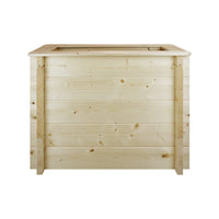 L'aiuola di giardino sopraelevata in legno - 78x38x57 cm - Timbela M612