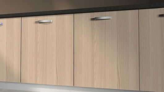 Anta per mobili in Legno nobilitato Compresa di Maniglia e Cerniere 90X40 ROVERE