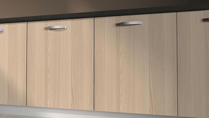 Anta per mobili in Legno nobilitato Compresa di Maniglia e Cerniere 90X40 ROVERE