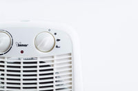 Bimar HF195 Stufa elettrica Termoventilatore Elettrico da 2000W a Basso Consumo con Termostato Regolabile