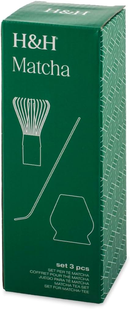 Confezione 3 pezzi matcha tea in porcellana crema