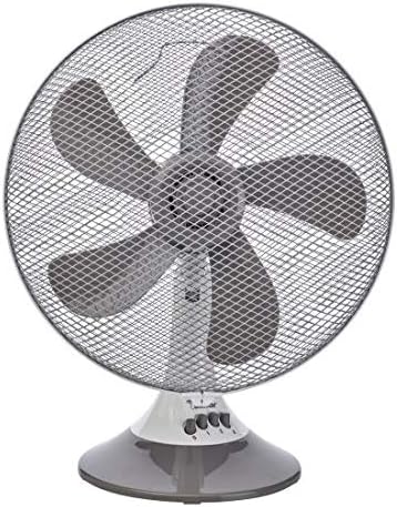 Bimar Ventilatore Tavolo Silenzioso VT333 30cm 5 Pale 3 Velocità Oscillazione Inclinazione Motore 45W