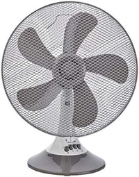 Bimar Ventilatore Tavolo Silenzioso VT333 30cm 5 Pale 3 Velocità Oscillazione Inclinazione Motore 45W