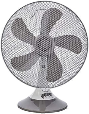 Bimar Ventilatore Tavolo Silenzioso VT333 30cm 5 Pale 3 Velocità Oscillazione Inclinazione Motore 45W