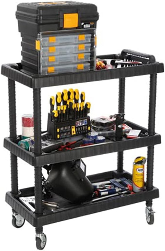 Carrellino in polipropilene Sheel portapezzi L750 x P375 x H920 mm.