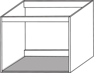 Fondo sotto lavello, protezione per sotto lavello 90 cm