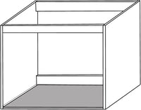 Fondo sotto lavello, protezione per sotto lavello 90 cm