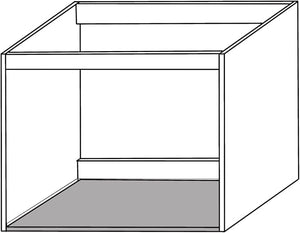 Fondo sotto lavello, protezione per sotto lavello 90 cm