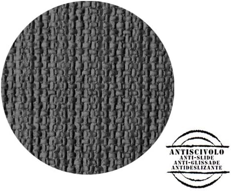 Zerbino Ingresso Semiluna Asciugapassi Assorbente Antiscivolo Vellutato Made In Italy Verde