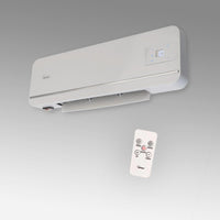 Bimar HP131 Termoventilatore a Parete Wi-Fi, Eroga Potenza in Base alla Temperatura Ambiente. Termoventilatore con Telecomando, App