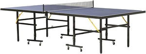 ping pong Tavolo pieghevole. Tavolo ping pong richiudibile e salvaspazio. Tavolo da ping pong in acciaio con maniglia,